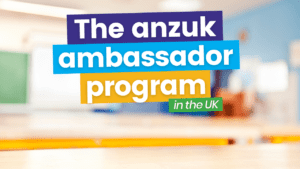 The anzuk ambassador program in the UK